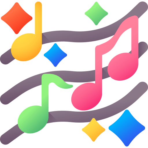 Music musical notes music music and multimedia icon