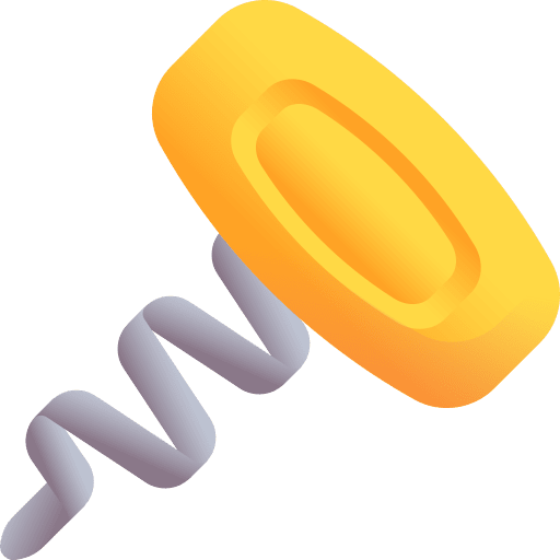 Corkscrew bar bottle opener corkscrew icon