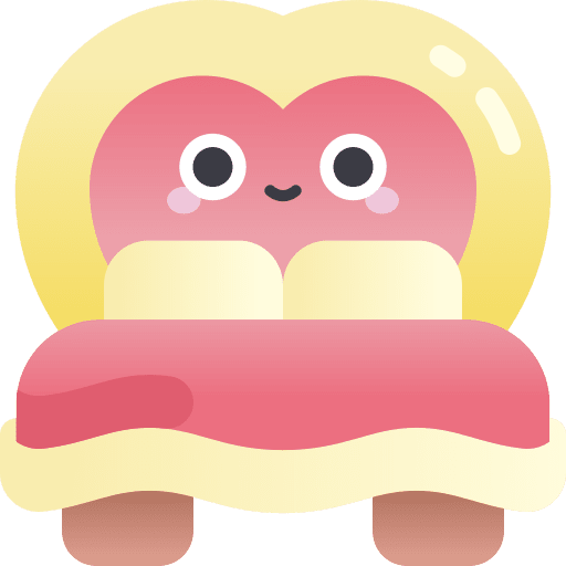 Bed bedroom household bed icon