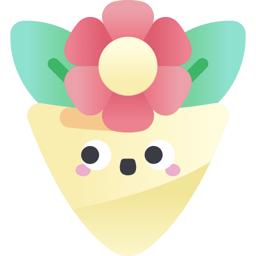 Flower bouquet delivery commerce and shopping miscellaneous icon