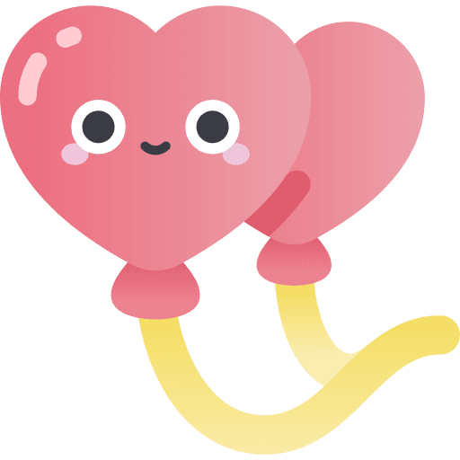 Balloons birthday and party gaming celebration icon