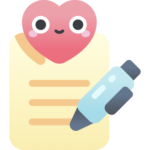 Love love and romance statement promise icon