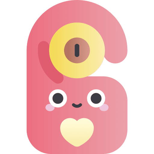 Doorknob holidays sleeping door hanger icon