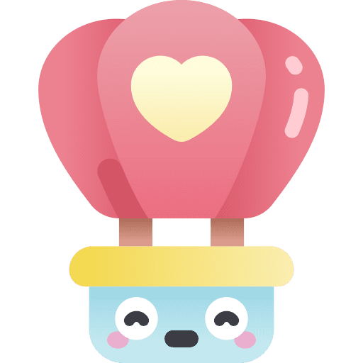 Hot air balloon trip holidays hot air balloon icon