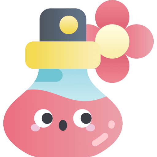 Perfume perfume love and romance spray icon