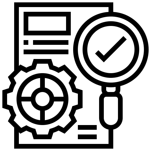 Accuracy construct accuracy business and finance icon