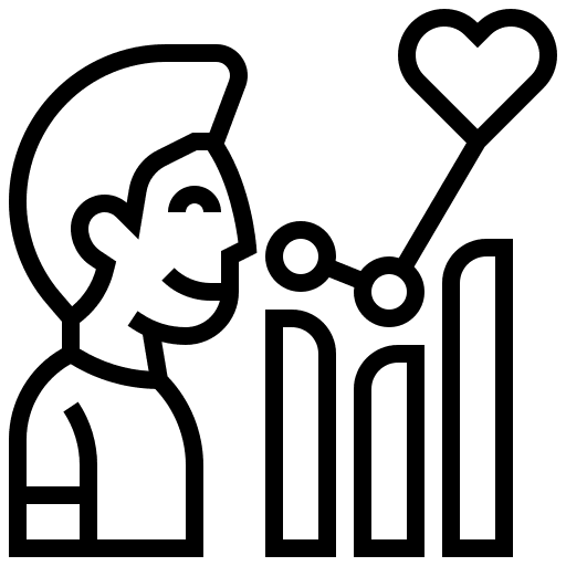 Affective preference business and finance affective icon