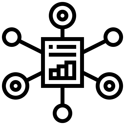 Framework manager content business and finance icon