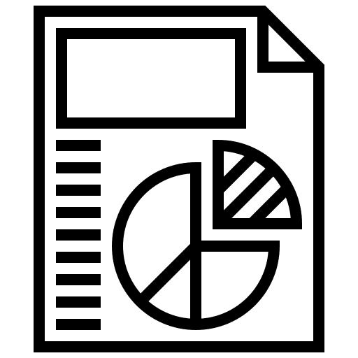 Chart pie chart statistics business icon