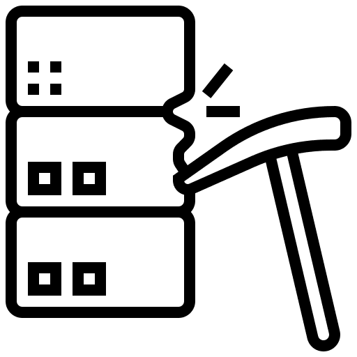 Data mining data mining business and finance cryptocurrency icon