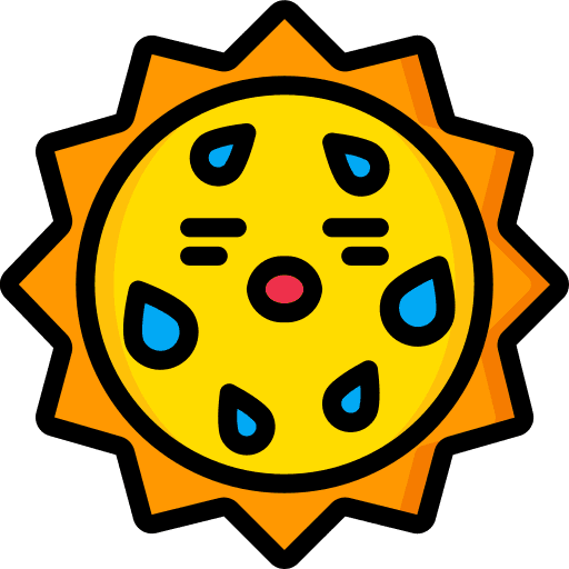Heatwave heatwave hot sunny icon