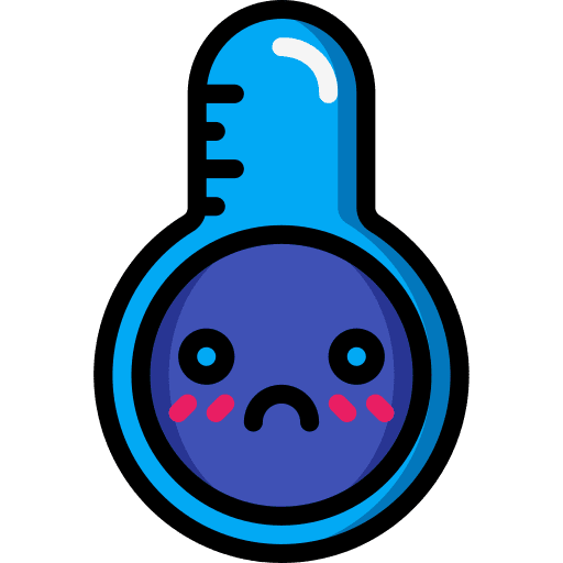 Thermometer low thermometer measure icon