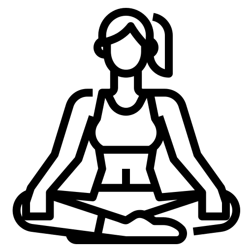 Easy wellness body woman icon