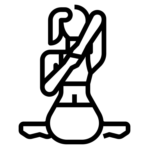 Cow body woman yoga icon