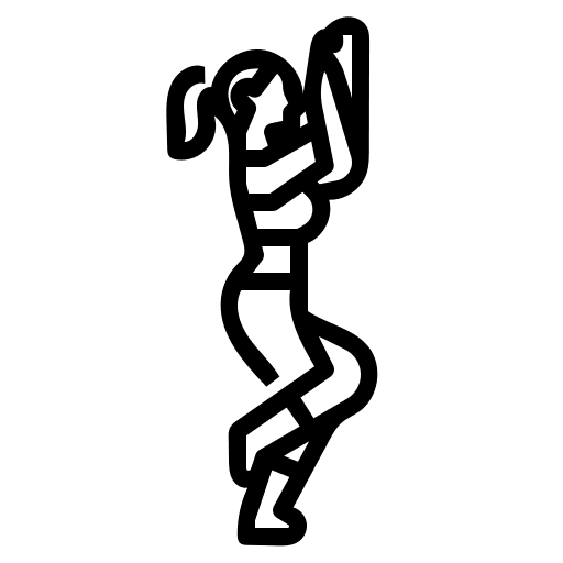 Eagle yoga woman fitness icon