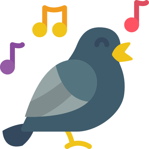 Bird bird dove wings icon
