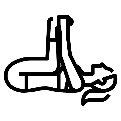 Happy yoga fitness happy icon