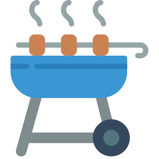 Barbeque barbeque grilled meat grill icon