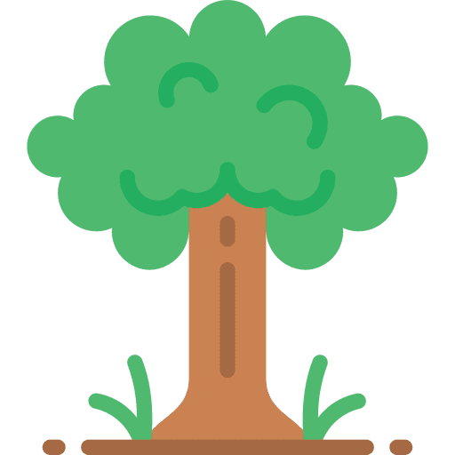 Tree gardening garden tree icon