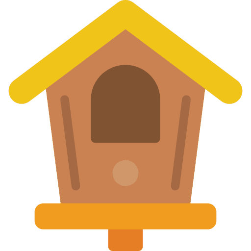 Birdhouse house birdhouse furniture and household icon