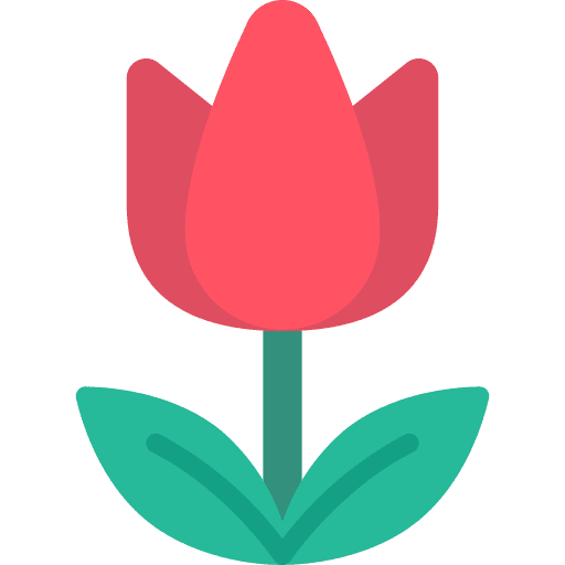 Tulip nature botanical ecology and environment icon