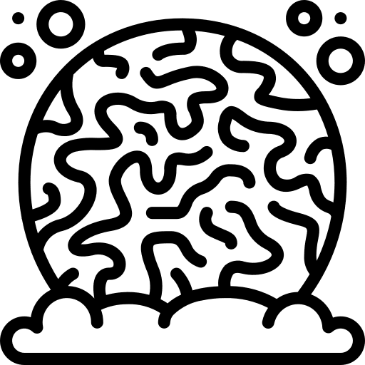 Coral sea life animal kingdom animals icon