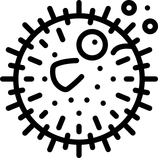 Puffer fish animal sea avatar icon