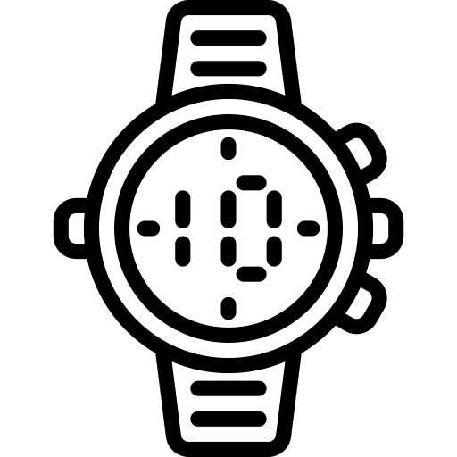 Diving watch water diver watch icon