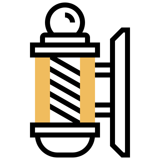 Barber pole barber sign barbershop barber icon