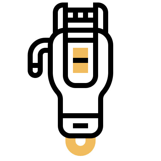 Clippers hair salon shaver hairdresser icon