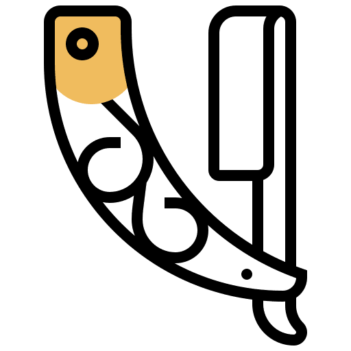 Straight razor beauty straight razor salon icon