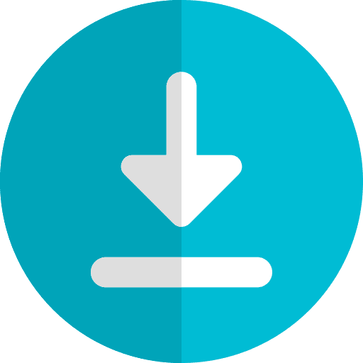 Button direct download download installer icon