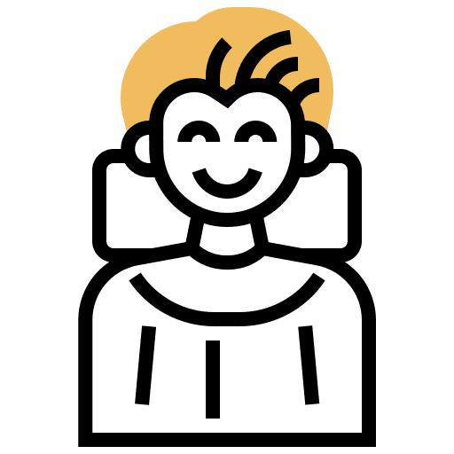 Haircut people haircut shop icon