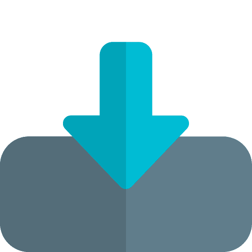 Save file button save file installer icon