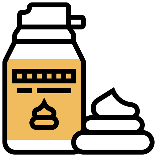 Shave cream beauty shave icon