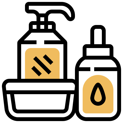 Skincare salon skincare barber icon