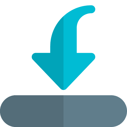 Bar download file ui downloading icon