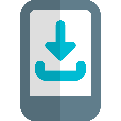 Download inbox down arrow ui icon