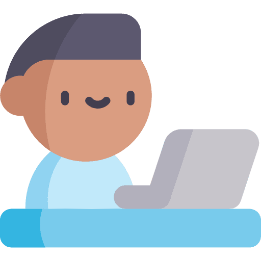 Working at home working at home self employed people icon