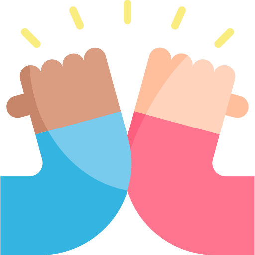 Elbow bump hands and gestures parts icon