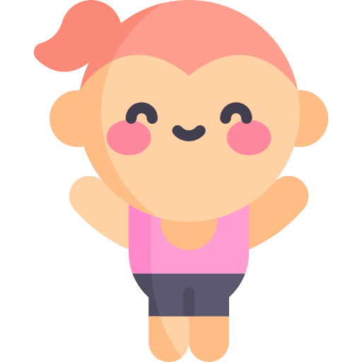 Fitness girl fitness avatar icon