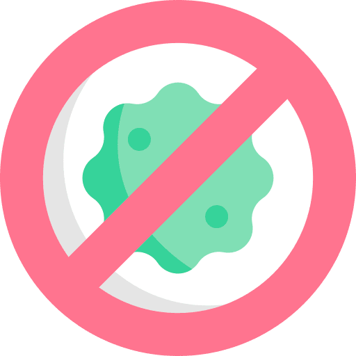 No virus virus healthcare and medical scientist icon