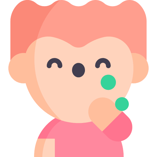 Cough illness medical sickness icon