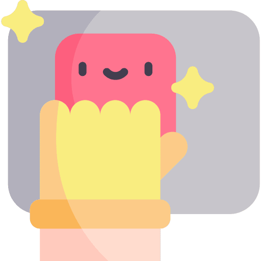 Cleaning spray surface cleaning icon