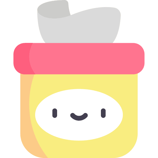 Wet wipes cleaning washing disinfectant icon