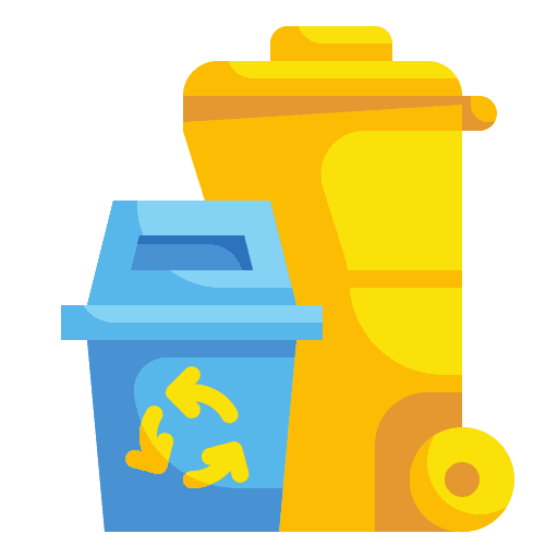 Trash recycling trash ecology icon