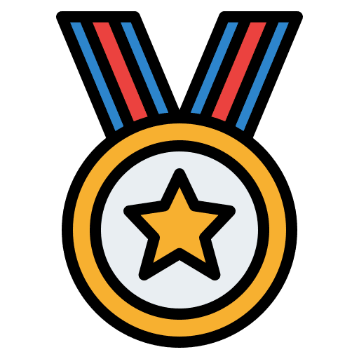 Award learning champion academic icon