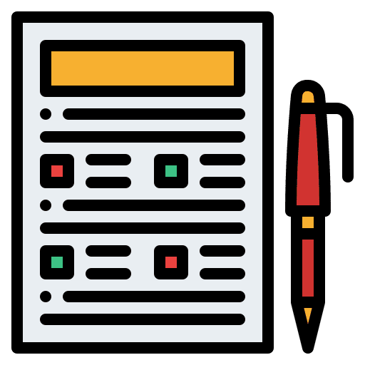 Exam academic college exam icon