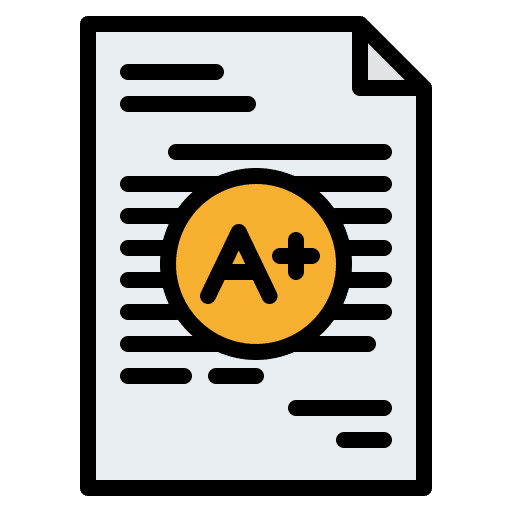 Grade ratings best results qualifications icon