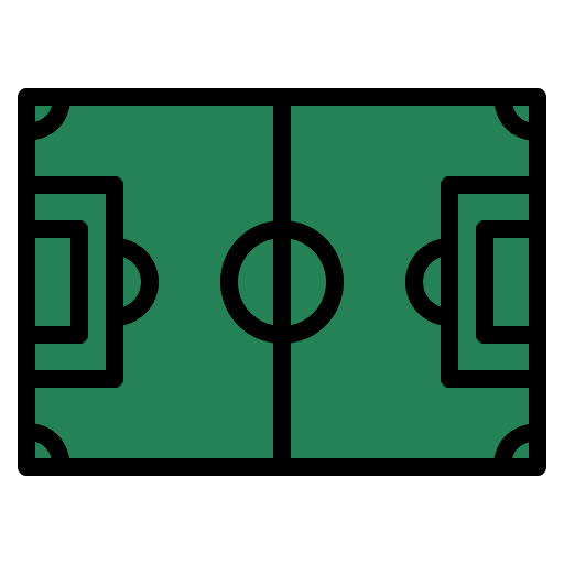 Soccer field field academic soccer field icon